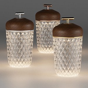 SAINT LOUIS Folia Dar Wood Portable Lamp