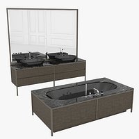 Bathroom Set Algonquin Mitage Milldue 01
