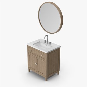 Single Bathroom Sink model