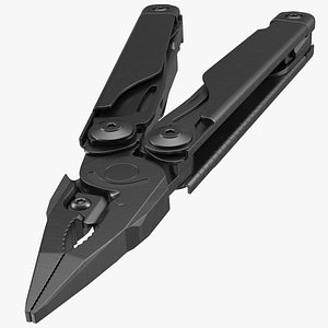 Multitool Black Rigged