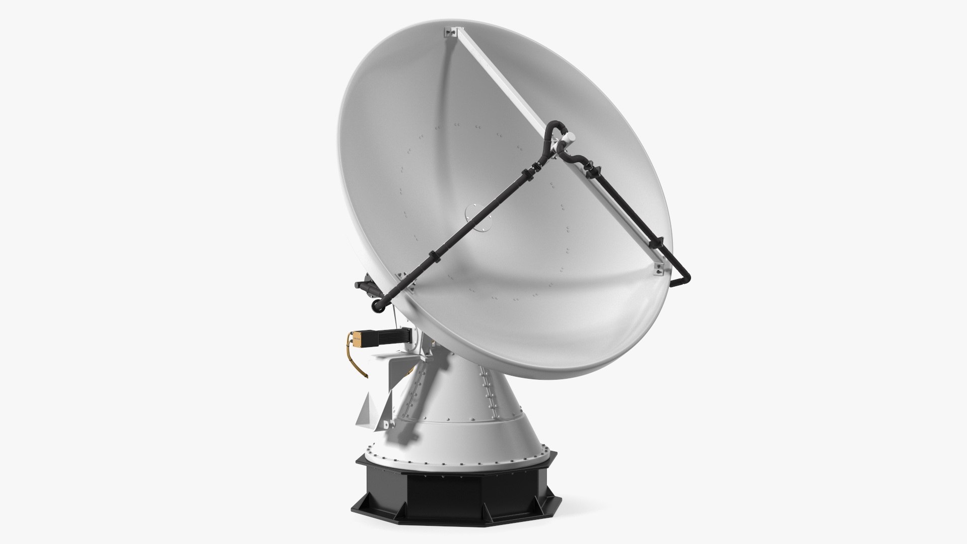 X Band Polarimetric Doppler Mobile Radar 3D model preview