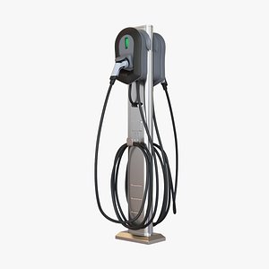 3D EV Charger 05 model