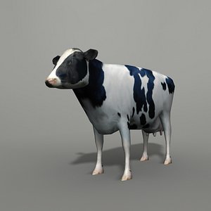 3d cow model