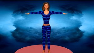 woman outfit 3D model