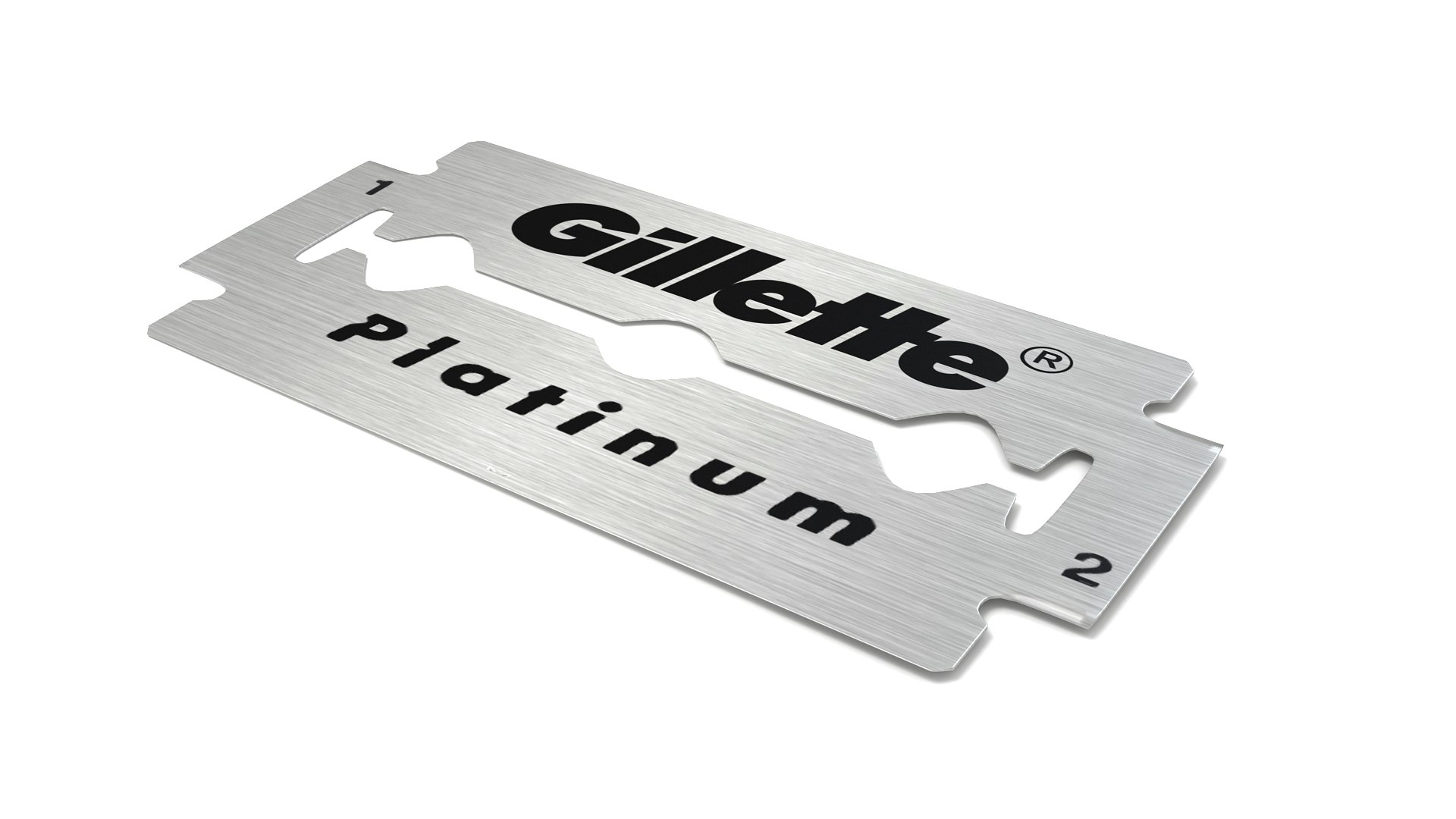 3D Razor Blade Gillette Model - TurboSquid 1949096