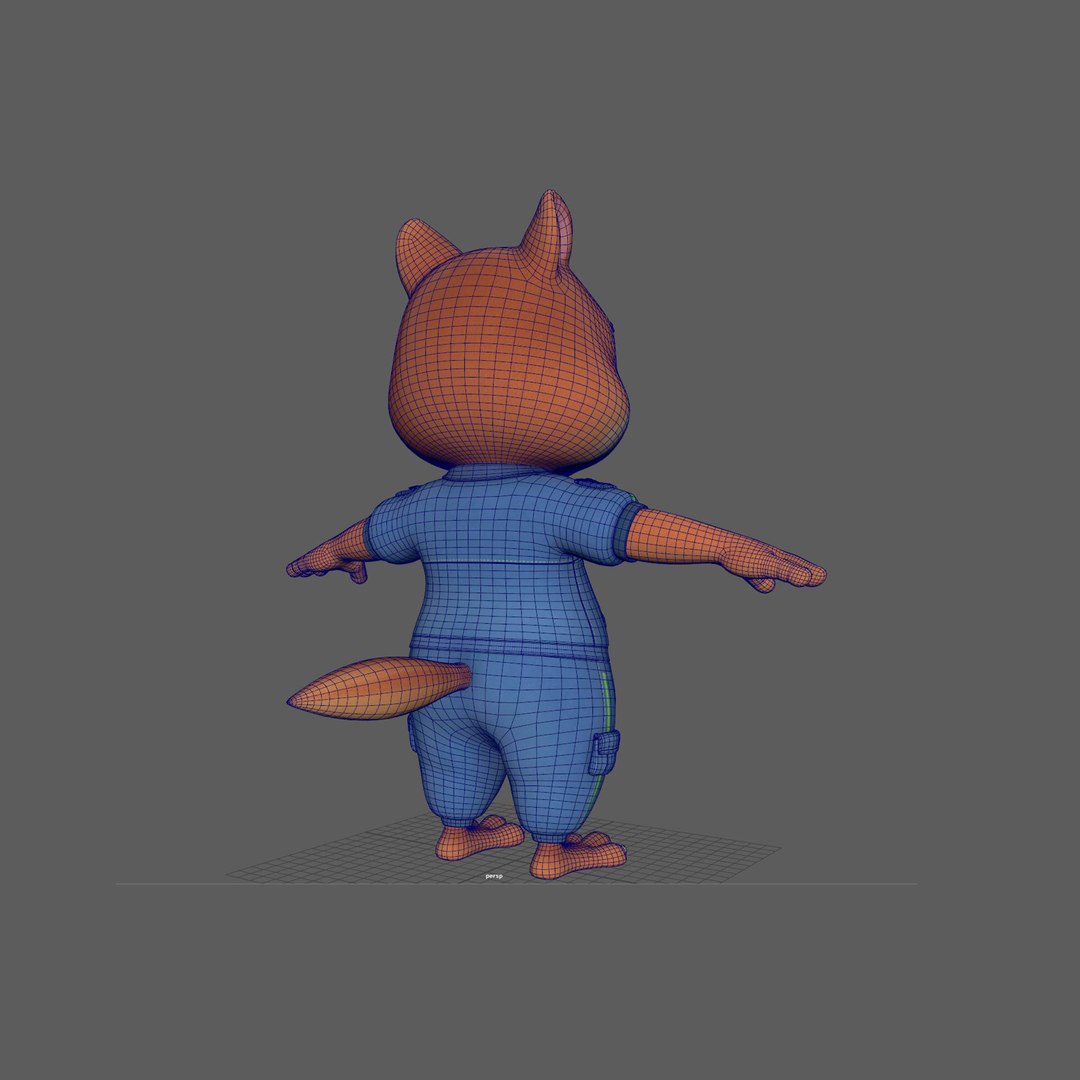 Cartoon Chipmunks 3D Model - TurboSquid 2165728