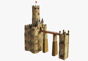 Castle Tower 3D