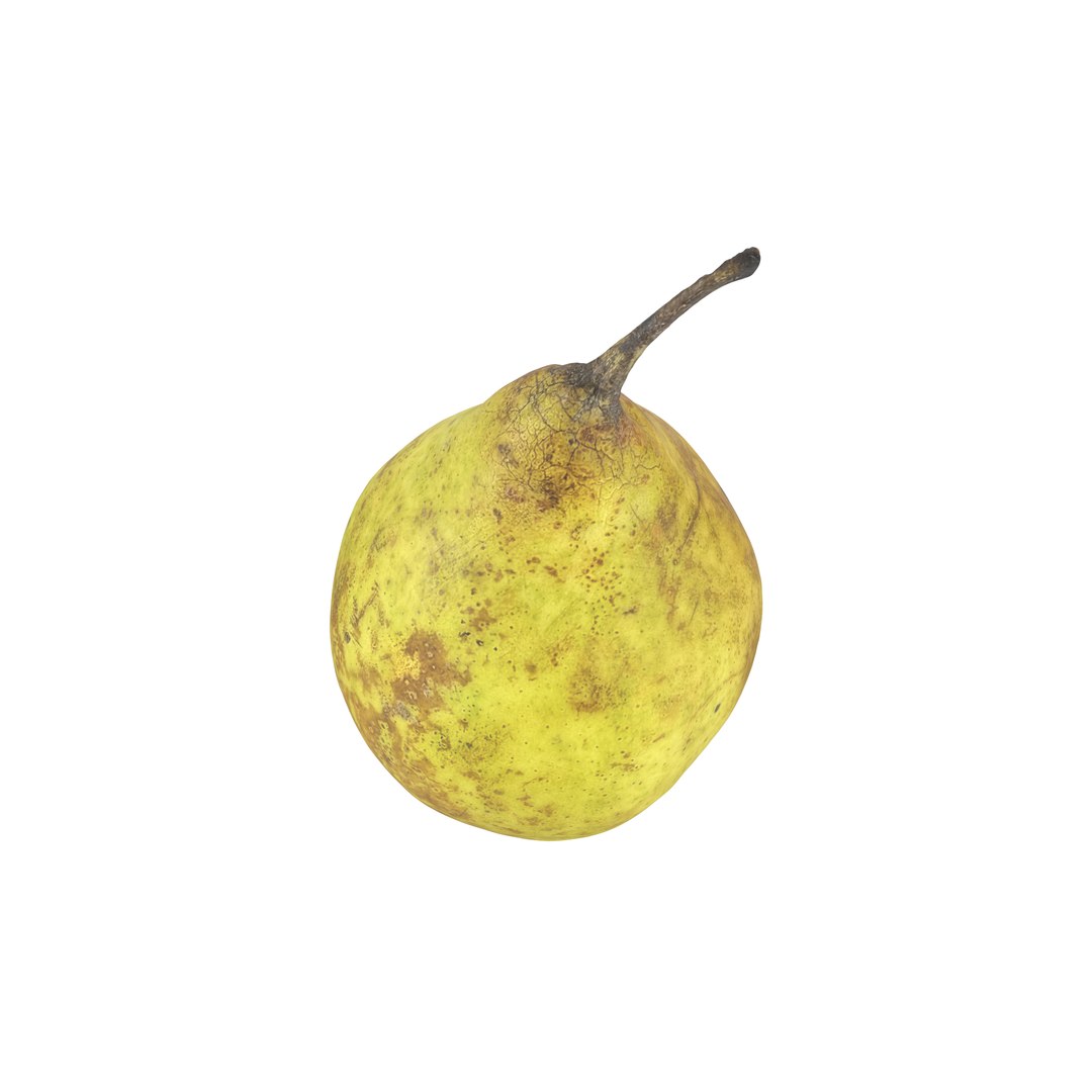 3D Green Pear Model - TurboSquid 2401635