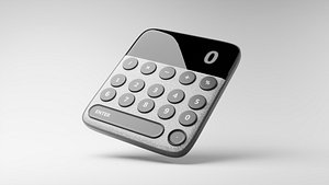 Calculator 3D model
