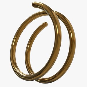 Double Spiral Piercing or Ring