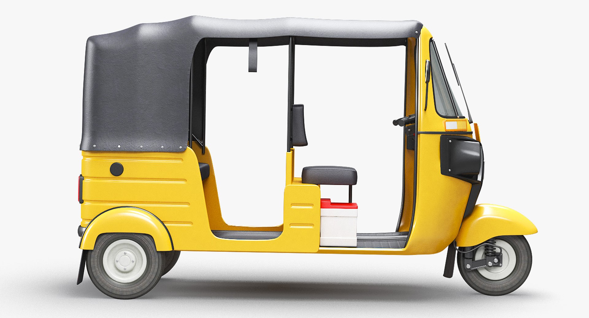 Auto Rickshaw Bajaj 3D Model - TurboSquid 1321235