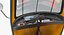 auto rickshaw bajaj 3D model