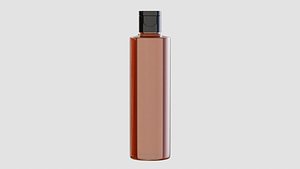 3D Plastic bottle 250ml