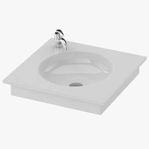 3D model toto lavatory