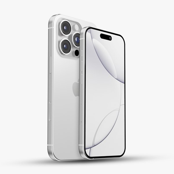 iPhone 16 Pro 白色混合3D模型- TurboSquid 2287890 iPhone 16 Pro 白色混合3D模型- TurboSquid 2287890