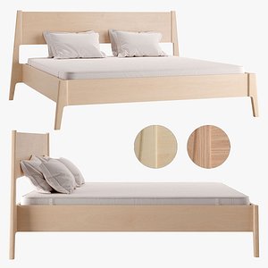 3D Moon Fry Bed King by Chris Salomone model