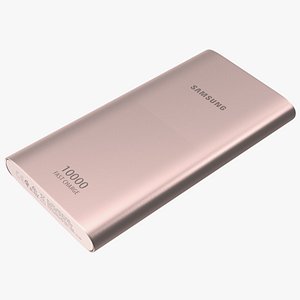 Samsung Battery Pack 10000mAh Pink 3D model