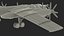 Strategic Missile Carrier Tu-95MC Bear Simple Interior Rigged