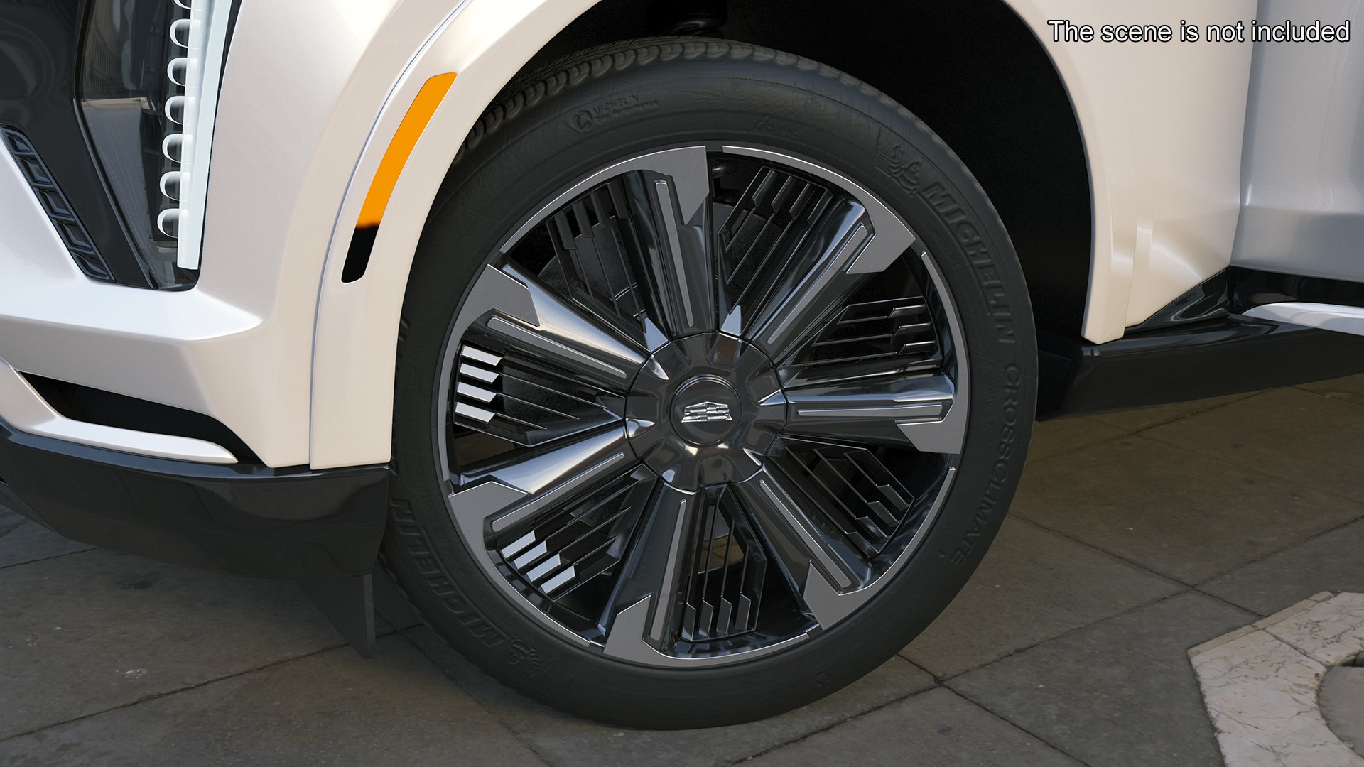 Cadillac Escalade IQ 2025 Wheel 3D Model - TurboSquid 2191777