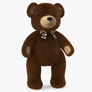 3D Teddy Bear Rigged Fur