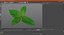 fresh mint leaves 3D model
