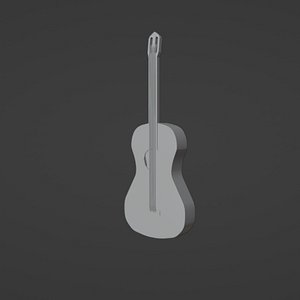 3D Guitar model