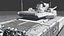 ARMATA T-14 Low Poly