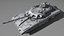 ARMATA T-14 Low Poly