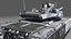ARMATA T-14 Low Poly