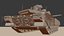 ARMATA T-14 Low Poly
