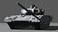 ARMATA T-14 Low Poly