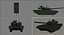 ARMATA T-14 Low Poly