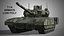 ARMATA T-14 Low Poly