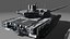 ARMATA T-14 Low Poly