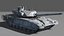 ARMATA T-14 Low Poly