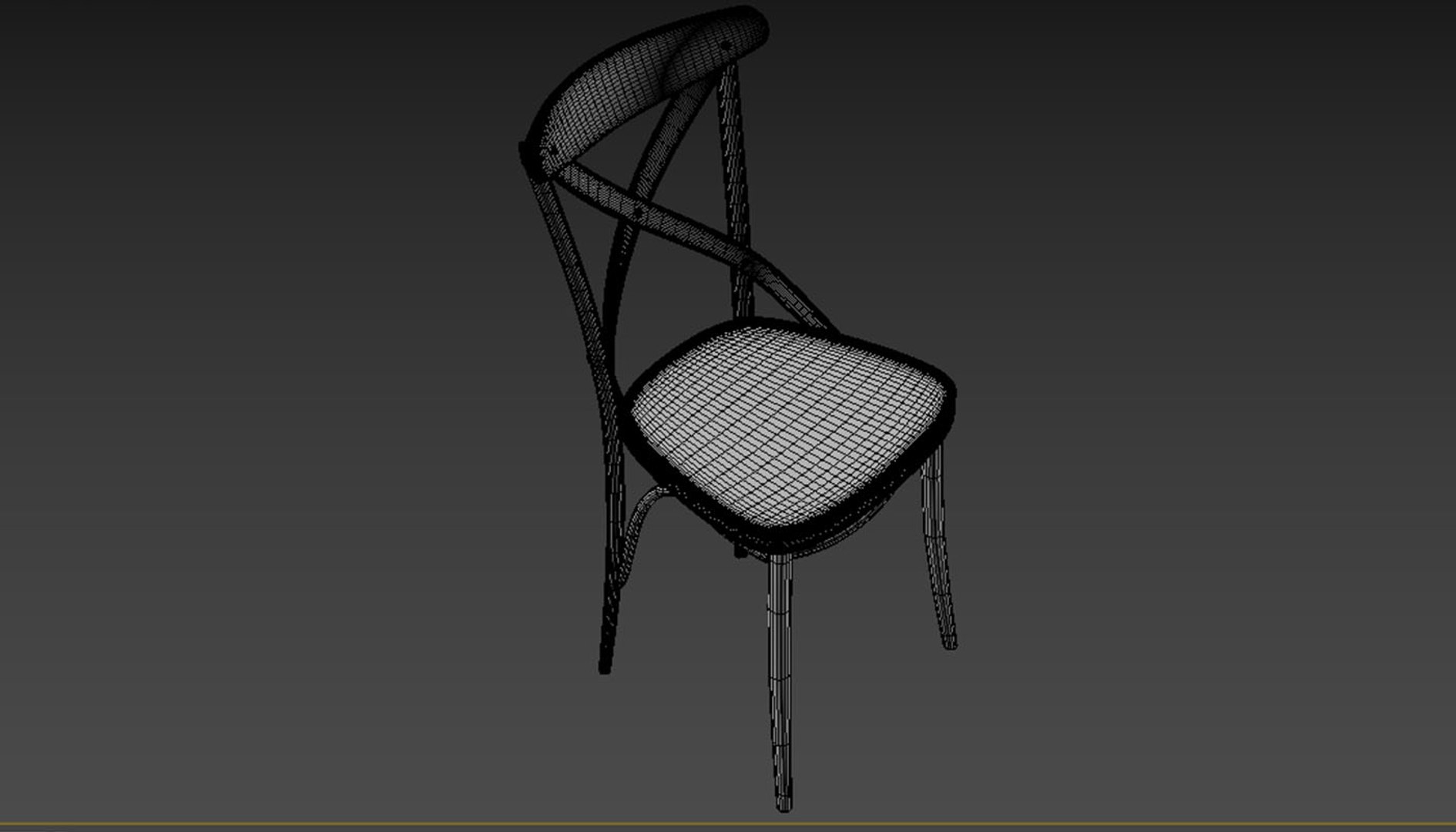Chair Modeled 3D Model - TurboSquid 1474209