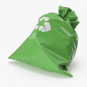 waste bag environmental 3D model