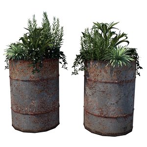 Barrel planter
