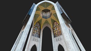 3D Cathedral FULL Octogon Section