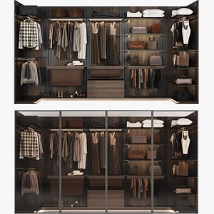 3D Wardrobe 46 model