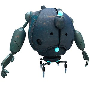 SciFi Robot 08 - Liquid Carrier Robot