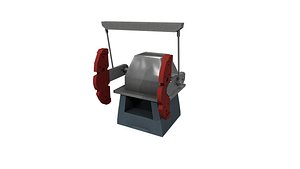 Oil Rig Machine 3D model