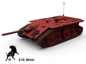 3d e-10 panzer german