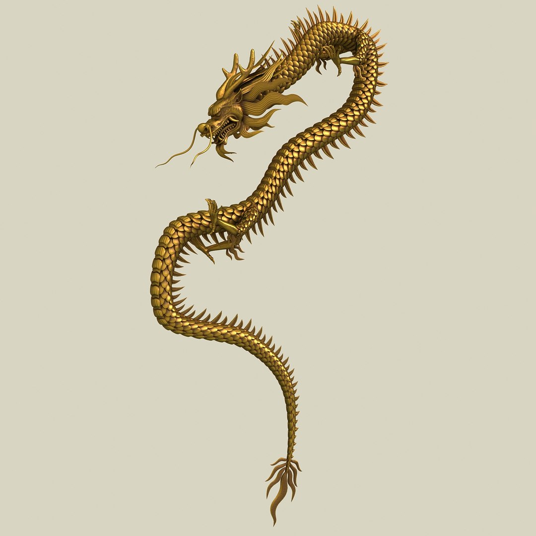 3d Chinese Dragon