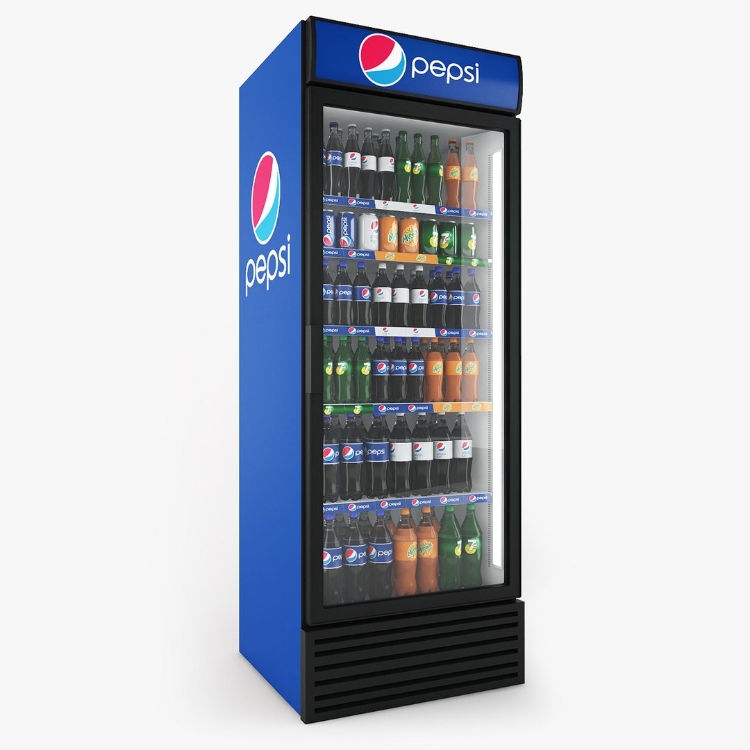 3d Model Pepsi Fridges