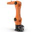 Kuka Robot KR 10 R1100 aparejado para Cinema 4D