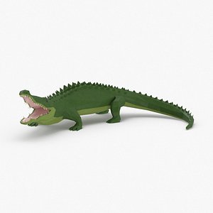 alligator---standing 3D