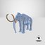 3D Adult Mammoth Old Skeleton Shell