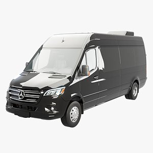 3D Mercedes Sprinter Long Bus US Spec