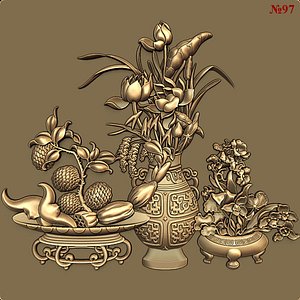 3d 3ds stl cnc router engraving